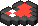 A heart similar to one found in the Minecraft HUD.